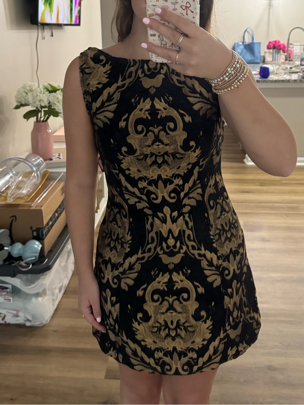 Hausen mini dress